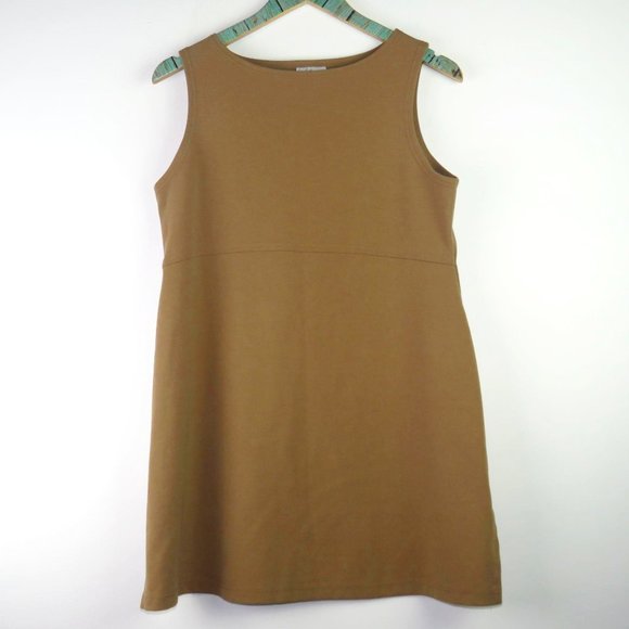 Ripe Australia Maternity Tan Mini Jumper Dress Med - Picture 4 of 6